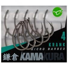 Korda Carlige Korda Kamakura Krank Barbed Nr. 4, 10 Buc Plic (k.kam09)