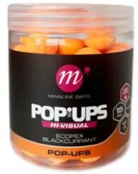 MAINLINE Boilies Pop-up Mainline Fluo Scopex Black Currant 15mm 250ml (a0.m.m13044)