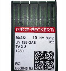 Groz-Beckert Tűk Varrógépekhez Groz Beckert Renderkához Éles UY128GAS 80/12R (UY128GAS 80/12R)