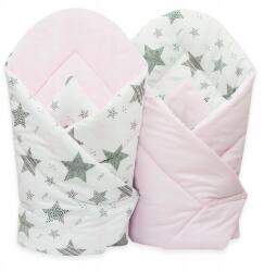 Ankras Bébi Tölcsér Pamut Kétoldalas Mintás! (NEW STARS RÓŻ Rożek 80/80 DWUSTR(B.J.RÓŻ))