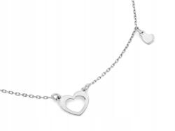 Lovrin Ezüst 925 nyaklánc elegáns szívvel, hölgyeknek (63604076)