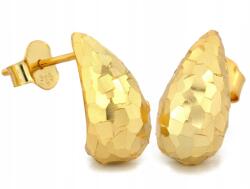 Lovrin Aranyozott ezüst fülbevaló csepp formájú, stekkeres 925 3.10g, fényes, látványos (62435876)