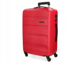 Joumma Bags Roll Road Flex Red, Abs Utazóbőrönd, 65x46x23cm, 56L, (közepes) (5849264)