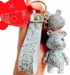 EdiBazzar Punk Halloween kulcstartó, medve csontváz, Voodoo (F311942474271717)