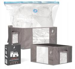 CE Tárolózsákok ruhákhoz, ágyneműhöz, vákuumzsákokkal, 40-72L, 2 db (B0C23MF9LV)