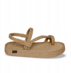 Bohonomad Női platform szandál Bohonomad Hawaii 40, Bézs, Városi (HAW.0012.PRS)