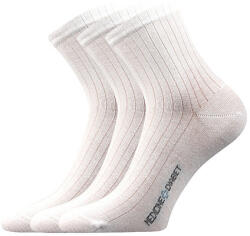 Lonka 3PACK zokni Lonka fehér (Demedik) L