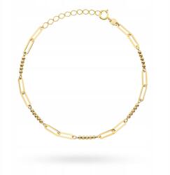 Lovrin Arany karkötő 585 14k golyókkal és szemekkel 1.66g állítható 17+3cm (58718538)