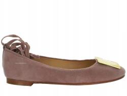 Clarks Grace Marion Clarks balerinacipő rózsaszín velúr 38-as (261302174)