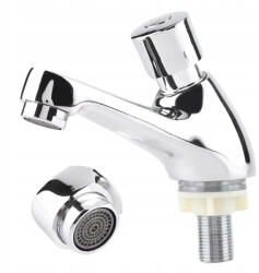  Mosdó Csaptelep Időzített Álló Fürdőszoba Csaptelep Automata Mosdóhoz (6002061)