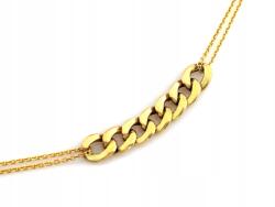 Lovrin Aranyozott ezüst nyaklánc női 925-ös finomságú, állítható méretű, 4.98g, fantázia modell (59616073)