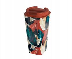 QUOKKA Flux, Műanyag termobögre Autum Fall (Őszi Esés), 450ml, 40222 (40222)