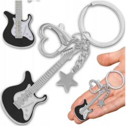 EdiBazzar Táska kulcstartó Gitár kulcstartó Táskák csillag medál (Brelok do kluczy torby zawieszka elegancki)