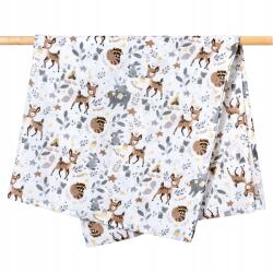 Jukki Muszlin Takaró Pólya Kiskocsiba, Kocsikarató, Pelenka 120 x 120 cm (5904506823536)