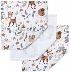 Jukki 3 Darabos Muszlin Pólya Szett 30 x 30 cm 3 db Pólya (5904506823628)