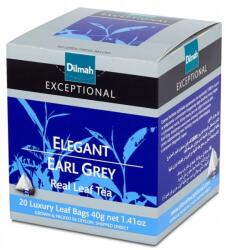 Dilmah Fekete tea filteres Dilmah Piramis Exceptional Earl Grey 20 db (9312631140422)
