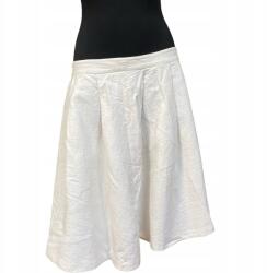  Hobbs Midi Szoknya Kényelmes Stílusos Elegáns Fehér 44-es Méret (UB000427)