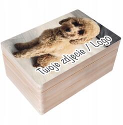 Creative Deco Gravírozott doboz születésnapi ajándék fotóval, grafikával, Uv nyomtatással 30x20 (JANCDSD130BCUSTOMIMAGEBOXFBM)