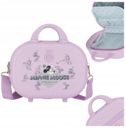 ABS Minnie Egér Kozmetikum Táska Happines Lila 21x29x15cm 9L (3663923)
