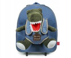 Perletti Be My Friend, Gyerek farmer hátizsák kerekeken, levehető Din játékkal (13049)