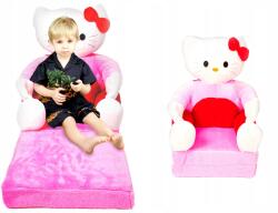Materace Z Gór Rózsaszín Hello Kitty Szék Kiságy Gyerekszék Matrac Hab 90 CM (Leżanka)
