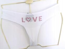 Coeur Joie brazil bugyi, Size M, fehér, virágos, csipke, poliamid (2131)