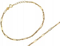Lovrin Finom arany női karkötő 375 9k 1.05g állítható lánccal (60770629)