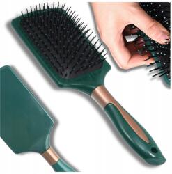 EdiBazzar Kefe minden hajtípushoz masszázs fésülés üveg zöld (Szczotka do włosów elastyczna płaska)