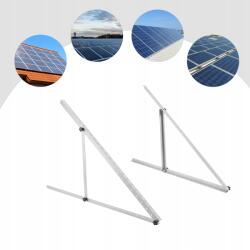  2 db 45 hüvelykes háromszög alakú napelem tartó állvány, állítható (8050265965257)