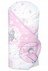 Ankras Bébi Takaró 80x80 Merevített (Rożek 80/80-kokos SŁOŃ RÓŻOWY)