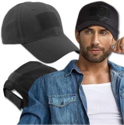EdiBazzar Férfi taktikai baseball sapka, fekete, katonai, nyári, katonai Militáris (Taktyczna czapka z daszkiem Męska Czarna)