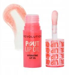 Revolution Beauty ajakápoló olaj hidratáló, csillámos Pout Lip Oil Juicy Peach (Őszibarackos) (1853361)