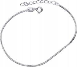 Lovrin 925-ös ezüst karkötő, fantázia "rókafarkú" fonással, ajándékba is kiváló (Lovrin)