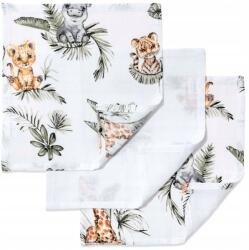 Jukki 3 Darabos Muszlin Pólya Szett 30 x 30 cm 3 db Pólya (5904506823659)