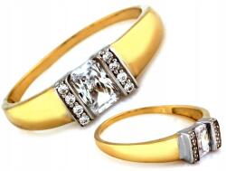 Lovrin Arany gyűrű 585 14k cirkónia kövekkel női 2.47g méret 19 eljegyzés (43792037)