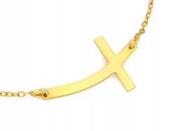 Lovrin Ezüst 925 nyaklánc kereszttel, stílusos és divatos (63604118)