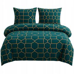 Strefa Spania Téli plüss ágyneműhuzat garnitúra 220x200 2x 70x80 polár Macis minták (ZEDD-POS-SHY-220X200 lux)