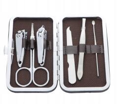  6 részes fekete manikűrkészlet