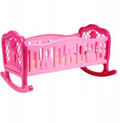 Technok Összecsukható Babaágy Rózsaszín Vagy Kék Színben (4531)