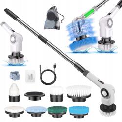 Elektromos Tisztítókefe 7IN1 Automata Forgó Teleszkópos Akkumulátoros (G2srh1473)