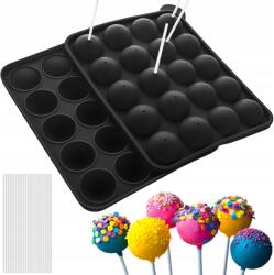 Ruhhy 1Mcz Cake Pops szilikon forma nyalóka torták, cake pops, torta készítéséhez (5900779943445)