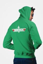  D&b Unisex Hoodie ZIPMO00108 Maverick Zöld-Méret L