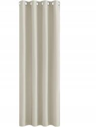 Fényzáró függöny karikákkal, 260x140 cm, Bézs Pony Dance 1 Db (5906601698217)