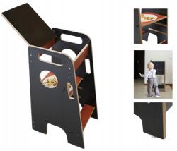 Skyline Konyhai Segítő fekete barna 3az1ben Kitchen Helper 86 cm tábla Gyerekeknek (PK20060025)