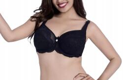 Lanny Mode Csipkés melltartó Lanny Mode Jagoda, félig merevített fekete 90D