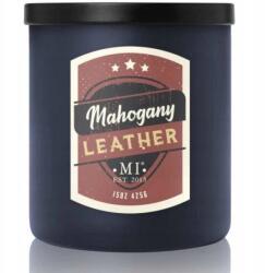 Colonial Candle Szójaviasz illatgyertya férfiaknak, Mahagóni Bőr illattal, Colonial Candle, 425 g (665098510253)