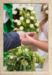 Marek & Darek Esküvői, Elsőáldozási 20X30-AS India 15 Mm-es Kész Keret, Állítható És Akasztható (5904996592837)