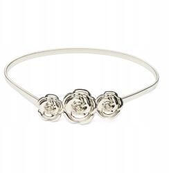  Fém öv ruha rugós páncél női ezüst elegáns (Metalowy pasek do sukienki sprężynka snake)