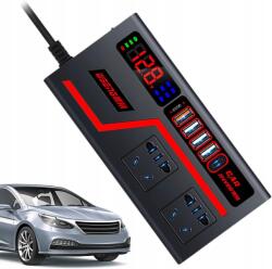 Autós Inverter 200W 12/24V 220V Usb