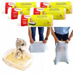 Dumil Alomzacskó Kutyáknak És Macskáknak, Erős, Szalaggal, Tartós, 40 Db XL, 5 tekercs (4814421766119)